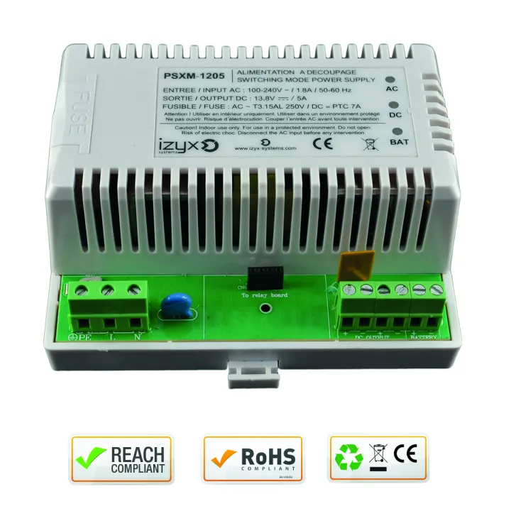 Module Alimentation Chargeur Psxm 7M 230V Ac / 12V Dc (13,8V) / 5A