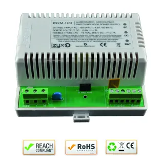 Module Alimentation Chargeur Psxm 7M 230V Ac / 12V Dc (13,8V) / 3A