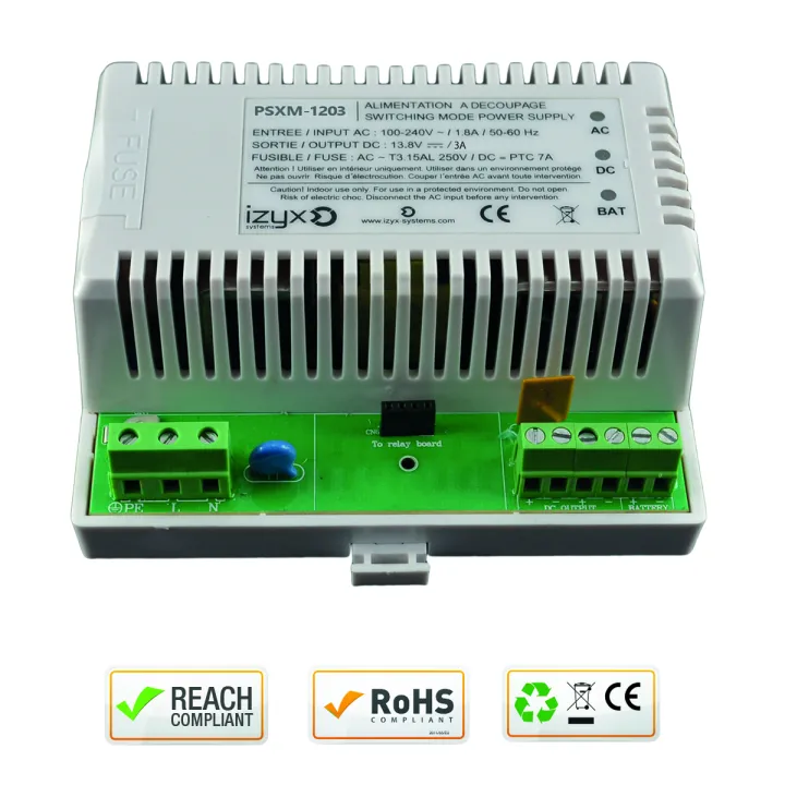 Module Alimentation Chargeur Psxm 7M 230V Ac / 12V Dc (13,8V) / 3A