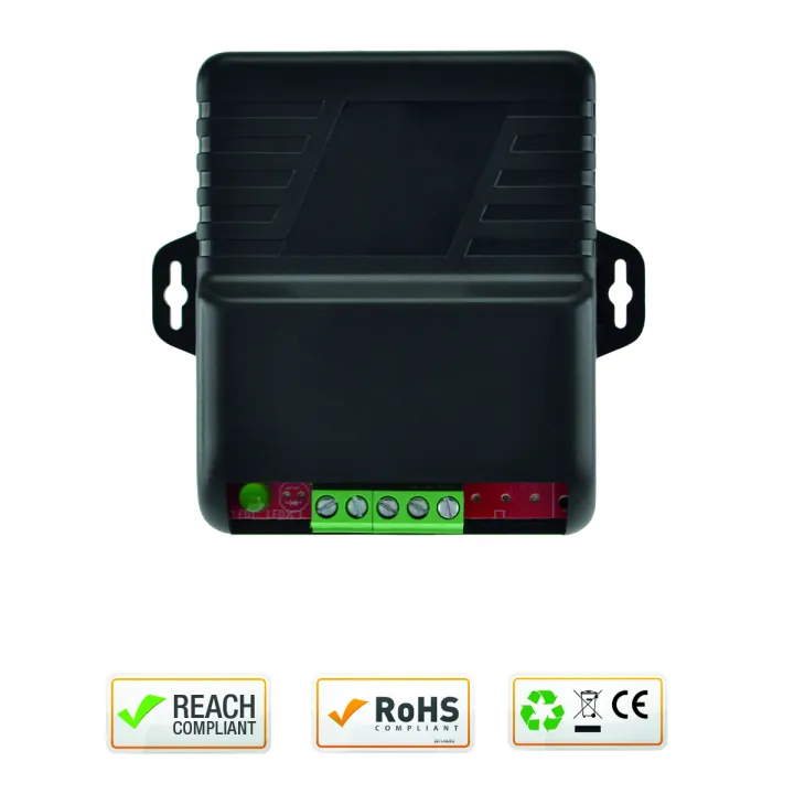 Récepteur Radio 433,92 Mhz 1 Canal 15 Utilisateurs 12/24V Ac/Dc