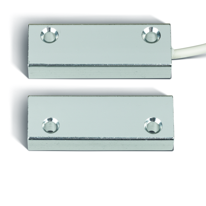 CONTACT MAGNET RECTANGULAIRE ALU AP INVERSEUR (3 FILS) CABLE 3M
