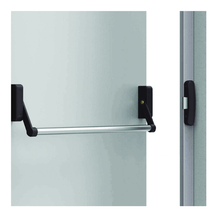 Gâche Élec. 14A Ap Pour Bap 6500 N À Émis 10-24V Ac/Dc Tvs/Noir