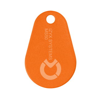 Tag porte-clés RFID KFX IP 68 13,56 MHz MS50 pour Lect.s RFID IZ