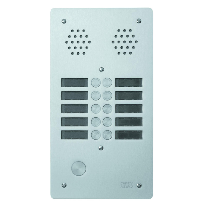 Plaque A.V Alu 6Mm 2R 10Bp