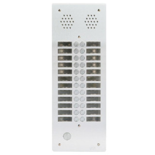 Ce produit est Plaque A.V Alu 6Mm 2R 24Bp pour systèmes URMET