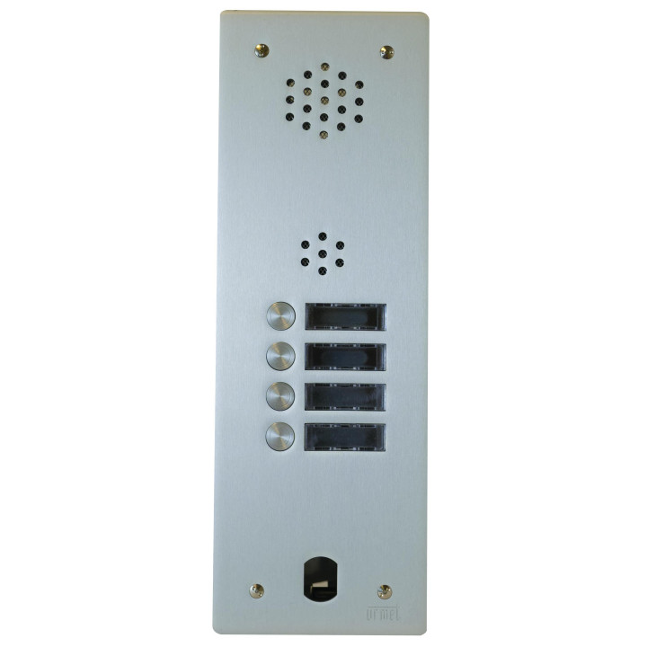Plaque Audio Alu 4 Bp 2 Voice Complete