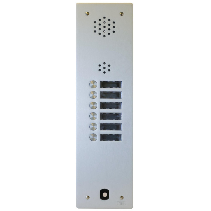 Plaque Audio Alu 6 Bp 2 Voice Complete