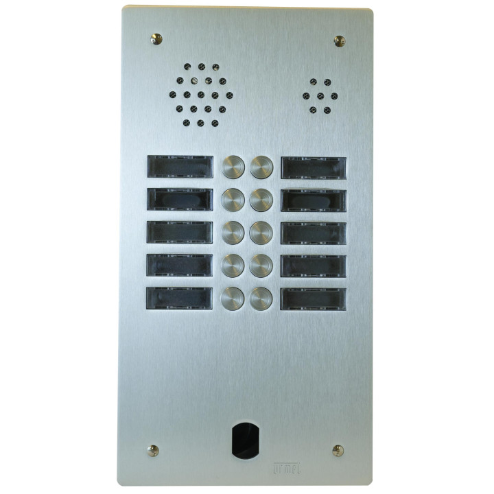 Plaque Audio Alu 2R 10Bp 2Voice Complete