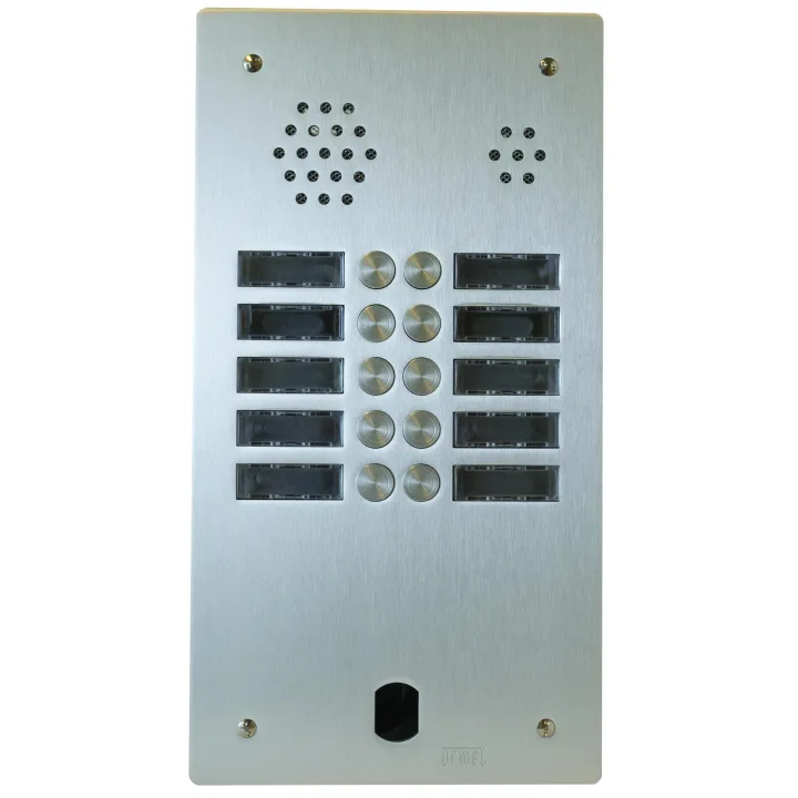 Plaque Audio Alu 2R 10Bp 2Voice Complete