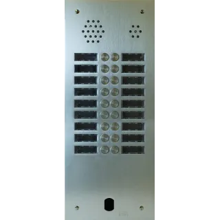 Plaque Audio Alu 2R 18Bp 2Voice Complete