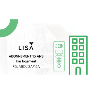 Abonnement Lisa Par Logement Prépayé 15 An