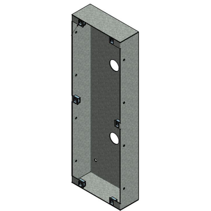 Boitier Metal Plaq D83