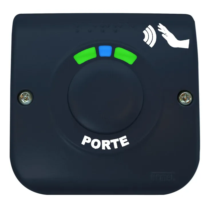 Bouton De Sortir Zamac Anthracite Mains Libres
