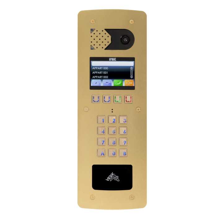 Platine Vidéo À Défilement 2Voice Graphique Lecteur Plat - Aluminium Champagne