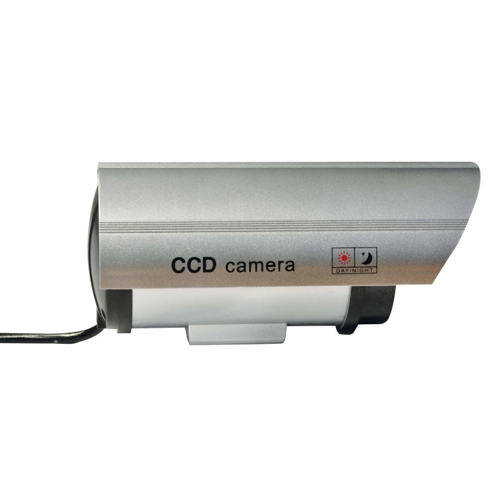 Camera Factice Format Tube Ir Avec Suppo