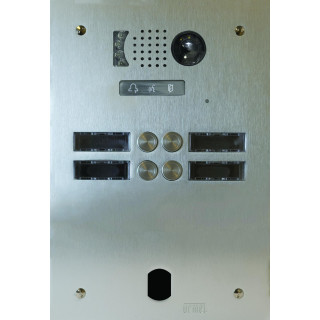 Plaque Video Alu 2R 4 Bp 2 Voice