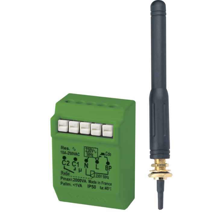 Telerupteur 10A Radio Power Ant.Ext