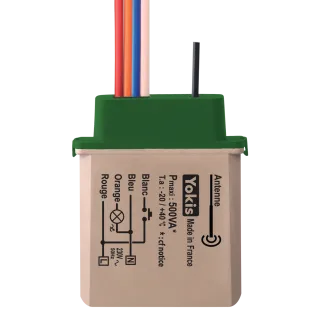 Micromodule Télévariateur Encastré 500W Radio Power