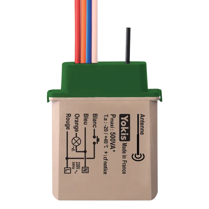 Micromodule Télévariateur Encastré 500W Radio Power