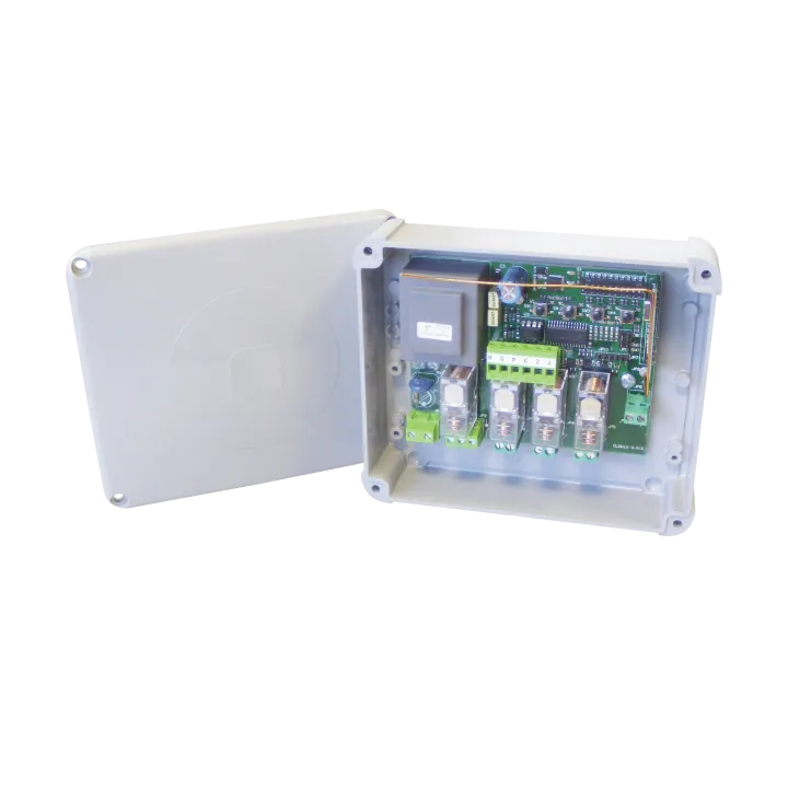 Récepteur Clonix 4 Rte 230V Externe 4 Canaux 128 Émetteurs