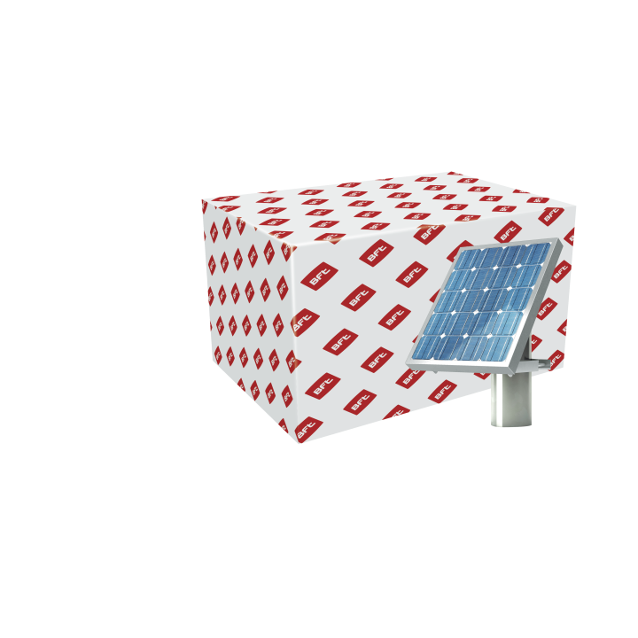 Kit ECOSOL composé de ECOSOL BOX et 2 panneaux ECOSOL PANEL