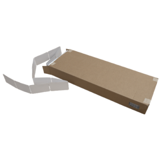 Fan Fold Gap Tickets Carton 40
