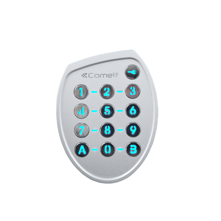 Clavier à codes, 100 codes, Gestion Résipro
