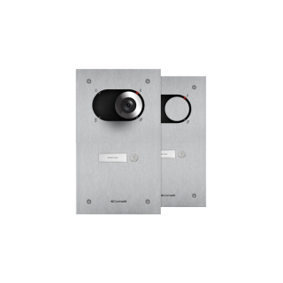 FACADE SWITCH INOX 1 BOUTON