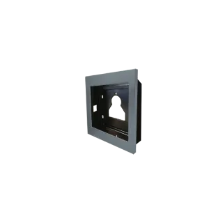 Série Ultra - Cadre Encastré 1 Module, Aluminium Argent Ral9006, Anti-Uv