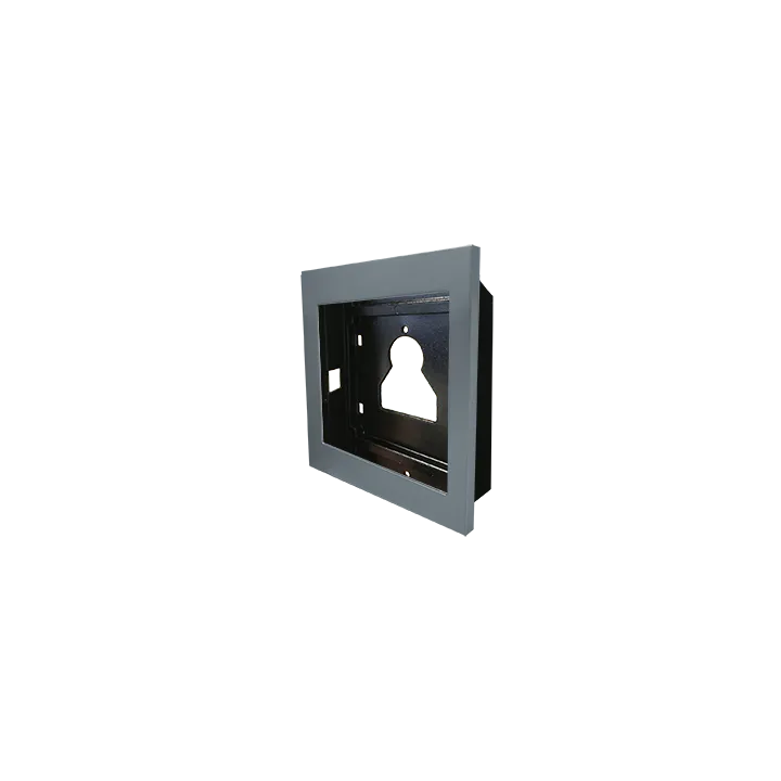 Série Ultra - Cadre Encastré 1 Module, Aluminium Argent Ral9006, Anti-Uv