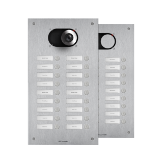 Façade Switch Inox 18 Boutons - 2 Colonnes