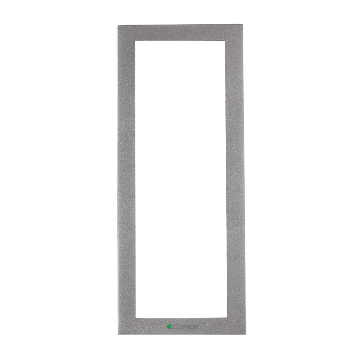 Cadre porte-modules 3 modules Couleur argent