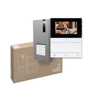 Kit Quadra Combiné Au Moniteur People Mains Libres Bm. Compatibilité Simplebus