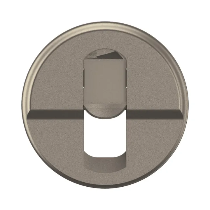 Enjoliveur Prise Simple Rj45 Céliane - Titanium