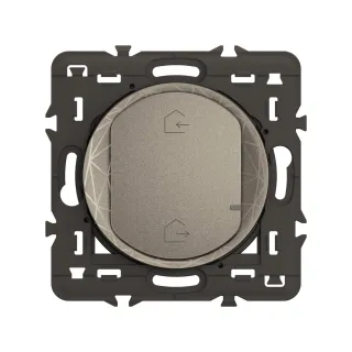 Commande Générale Départ/Arrivée Sans Fils Céliane With Netatmo - Titanium