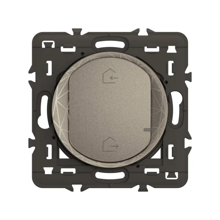 Commande Générale Départ/Arrivée Sans Fils Céliane With Netatmo - Titanium