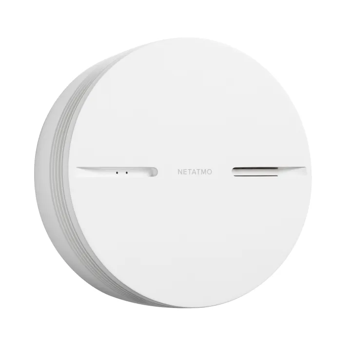 Détecteur De Fumée Intelligent Et Connecté Netatmo Avec Alerte Sur Smartphone