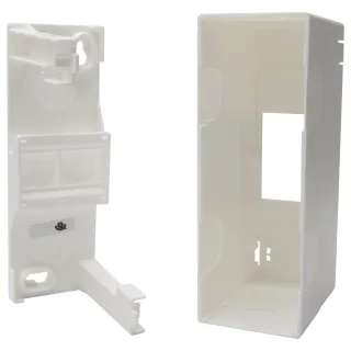 Coffret Cache-Bornes 2 Modules - Blanc Ral9003
