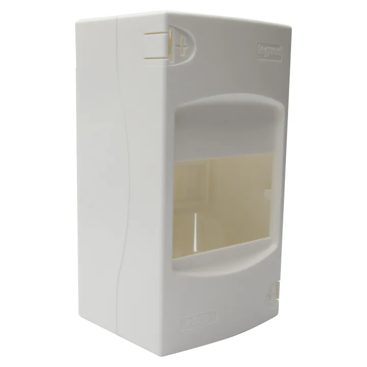 Coffret Cache-Bornes 4 Modules - Blanc Ral9003