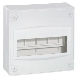 Coffret Capacité Mini 8 À 9 Modules - Blanc Ral9003