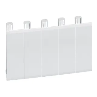 Obturateur - 18 Modules -Finition Blanc Ral9003