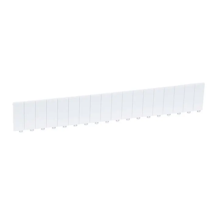 Obturateur - 18 Modules -Finition Blanc Ral9003