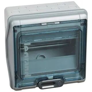 Coffret Étanche Plexo³ 8 Modules Avec Embouts Prémontés Perforation Directe