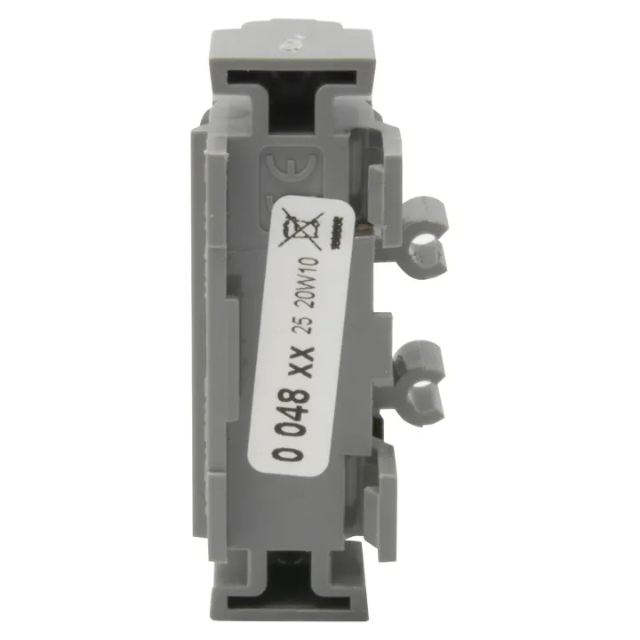 Bornier De Répartition Isolé Ip2X Phase - 4X1,5Mm² À 16Mm² Noir - Longueur 47Mm