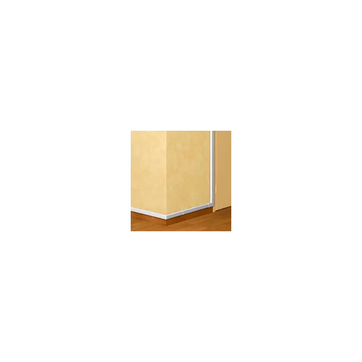 Moulure Dlplus 20X12,5Mm - 2 Compartiments - Longueur 2,1M - Blanc