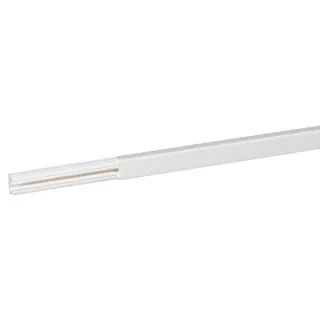 Moulure Dlplus 20X12,5Mm - 1 Compartiment - Longueur 2,1M - Blanc
