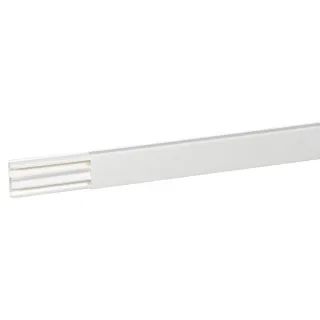 Moulure Dlplus 40X12,5Mm 2 Compartiments Longueur 2,1M - Blanc
