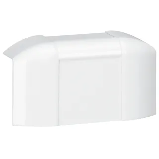 Dérivation Sur Deux Plans Pour Moulure Dlplus 60X20Mm Ou 75X20Mm - Blanc