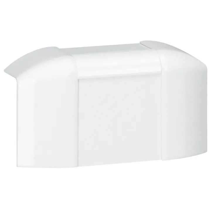 Dérivation Sur Deux Plans Pour Moulure Dlplus 60X20Mm Ou 75X20Mm - Blanc