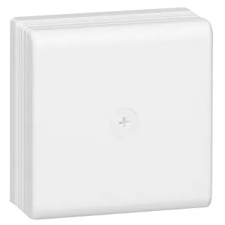 Boîte De Dérivation Saillie 75X75X35Mm Pour Moulure Dlplus - Blanc
